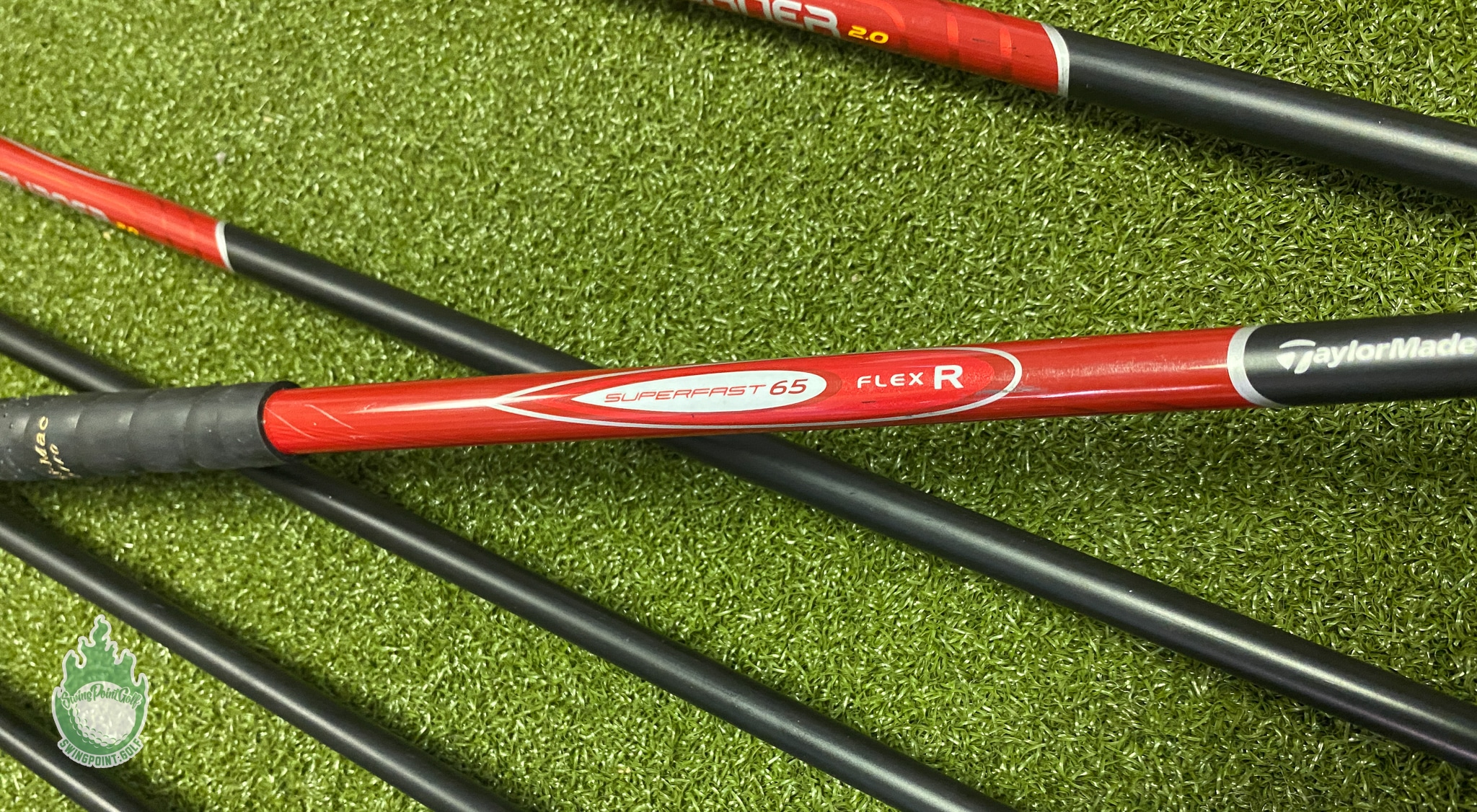 Used RH TaylorMade Burner 2.0 Irons 4PW/AW 65g Regular Flex Graphite