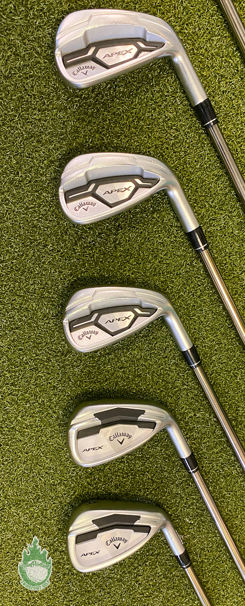 Used Callaway APEX /CF16 Irons 4PW/AW recoil Regular Graphite