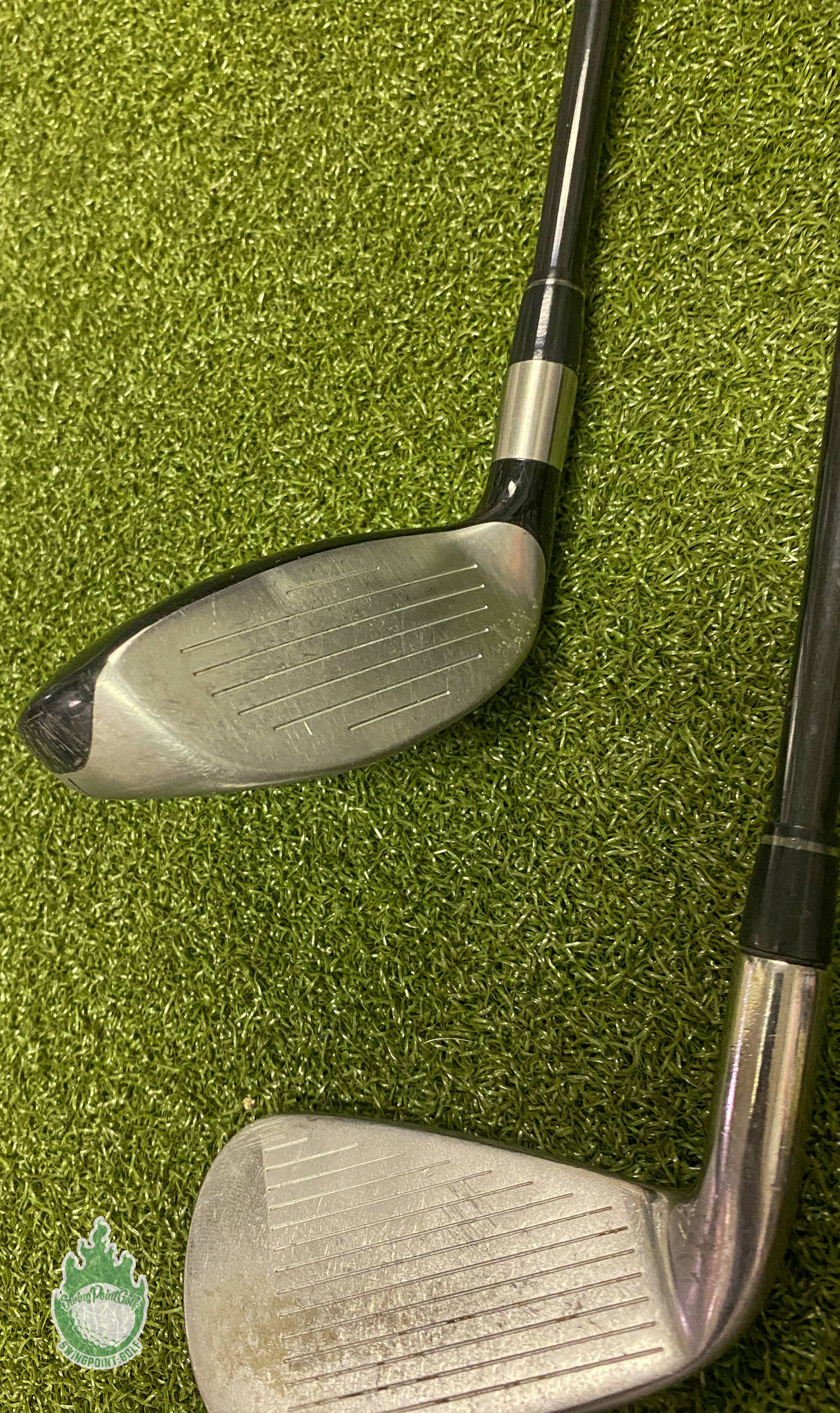 Used Right Handed Adams Speedline Irons 6H 7PW Lite Flex Graphite Golf