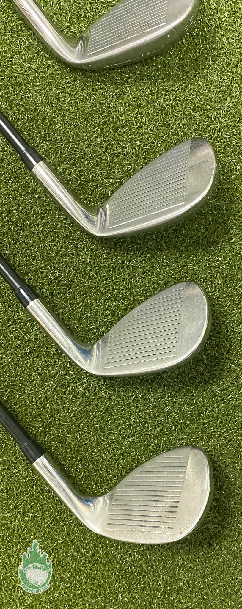 Used LH Adams a1 Hybrid Irons 6PW/SW Aldila Regular Flex Graphite Golf