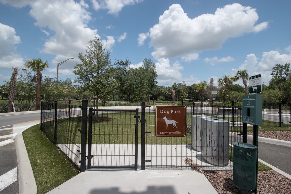Dog Park at the Orlando International Airport K9Grass by Foreverlawn