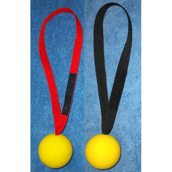 Hard Rubber Ball with Handle K9 Obedience Training