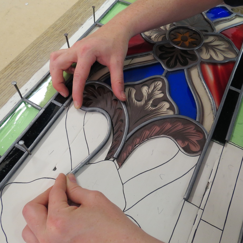 How Stained Glass is Made Survey of Art History Western Tradition Part 1