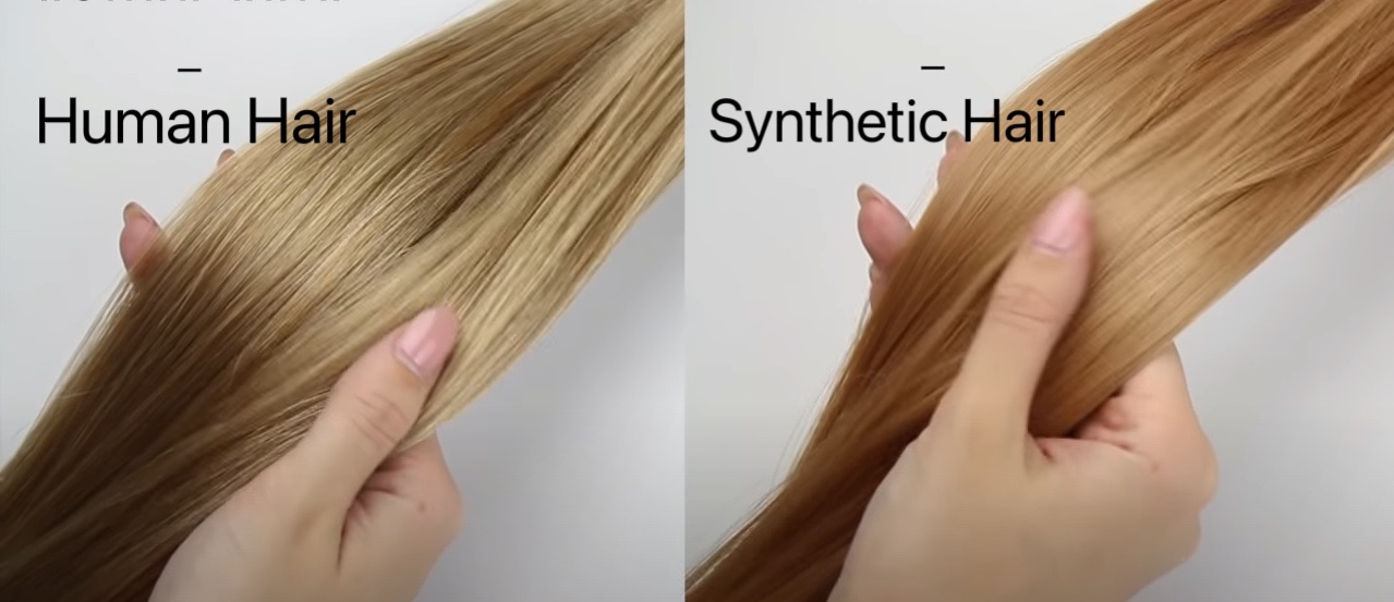 Differences between Human Hair and Synthetic Hair Kaafly