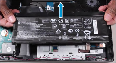 Retrait de la batterie | Assistance HP®