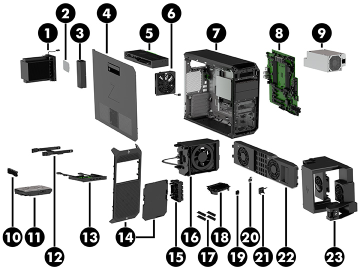 Illustrated parts catalog HP® Customer Support