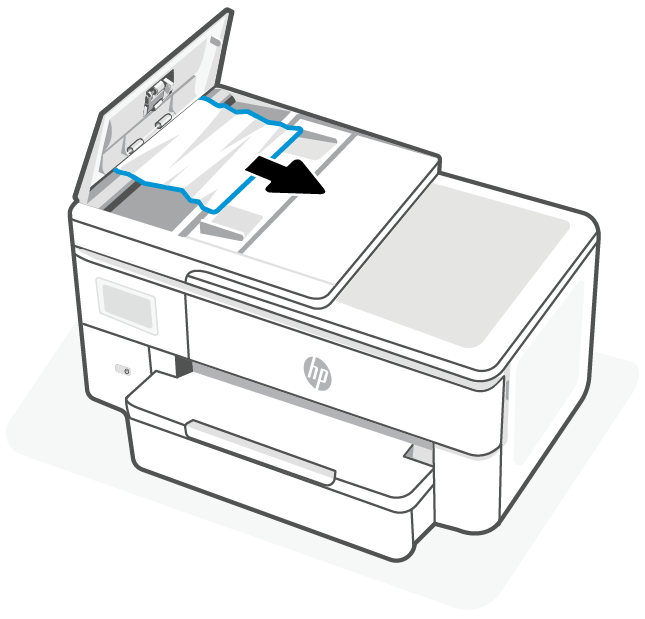 HP OfficeJet Pro 9720 Printers 'Paper Jam' error HP® Support