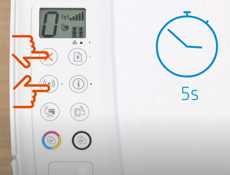Restore Wi-Fi setup mode on your HP printer | HP® Support