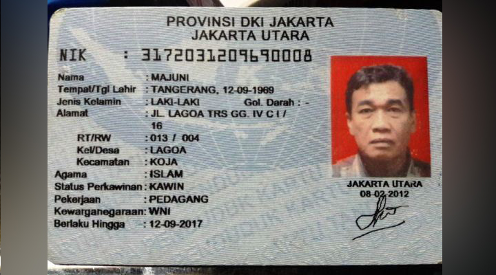 Foto Ktp Jakarta Pusat