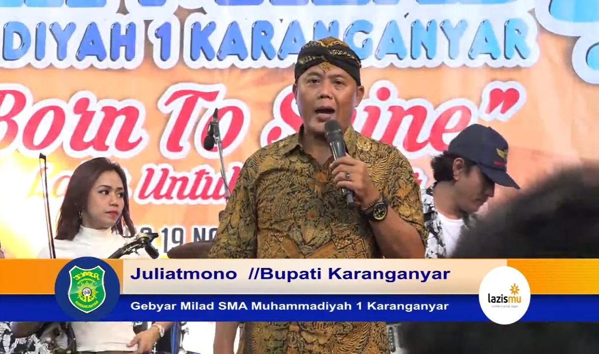 Ini Pesan Bupati Karanganyar Pada Milad 43 SMA Muhi | Portal Informasi dan  Dakwah Kabupaten Karanganyar