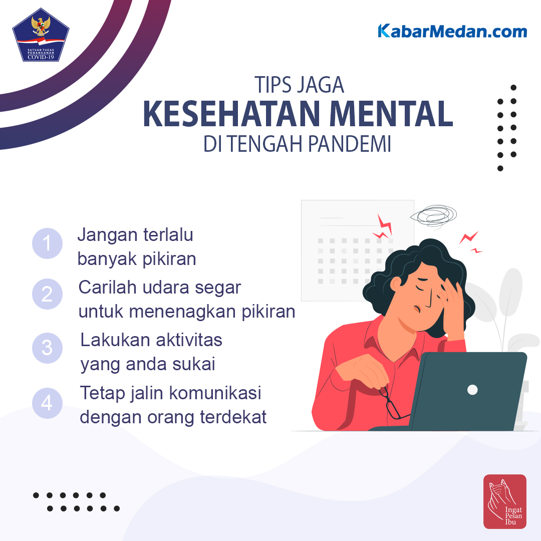 Tips Jaga Kesehatan Mental di Tengah Pandemi