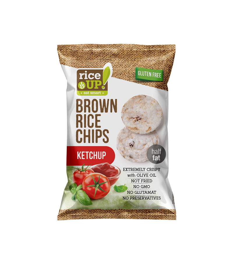 Kabassi Rice Chips Ketchup
