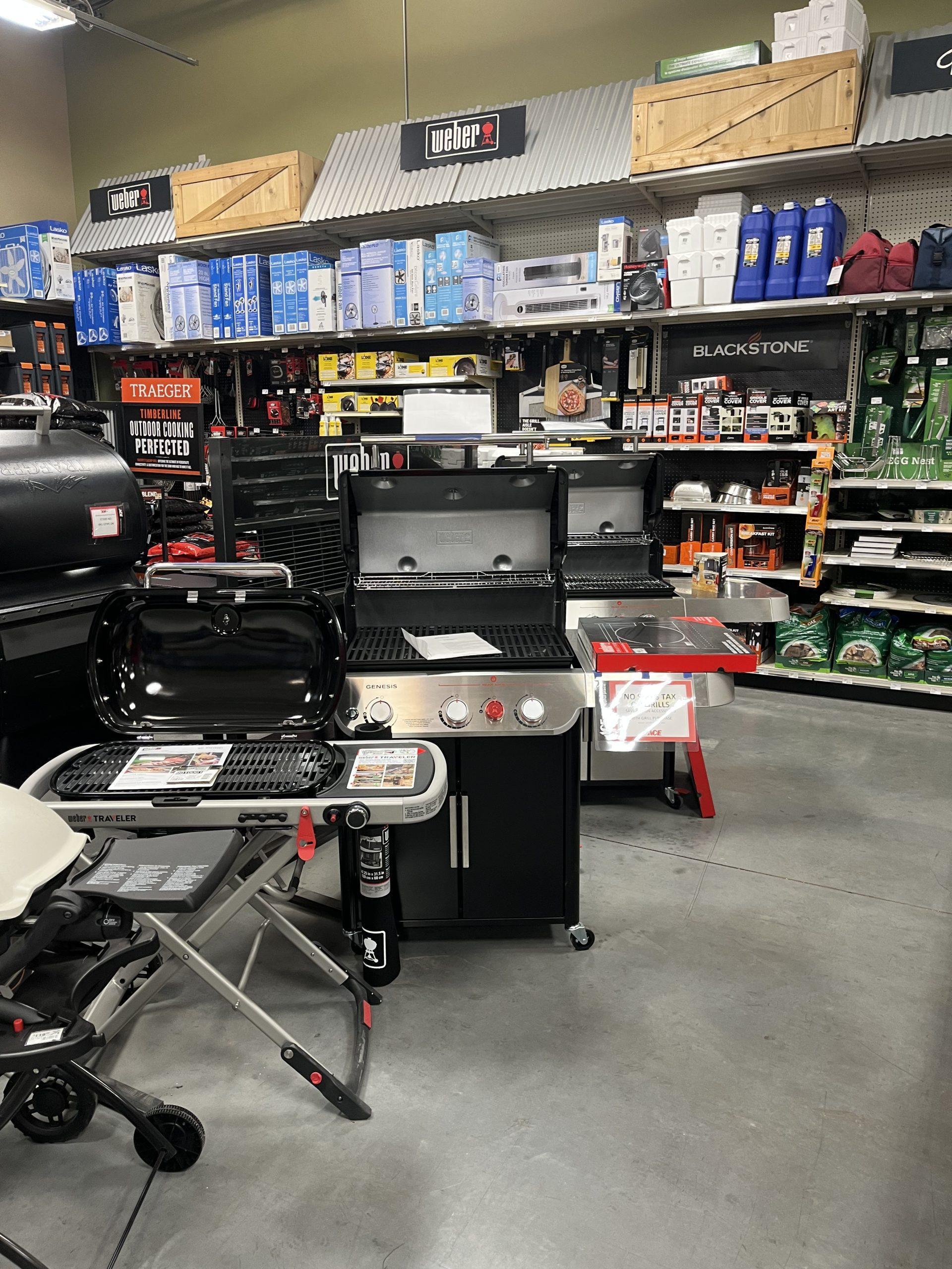 GRILLS, GRILLS, GRILLS on sale this weekend! Kabats Ace