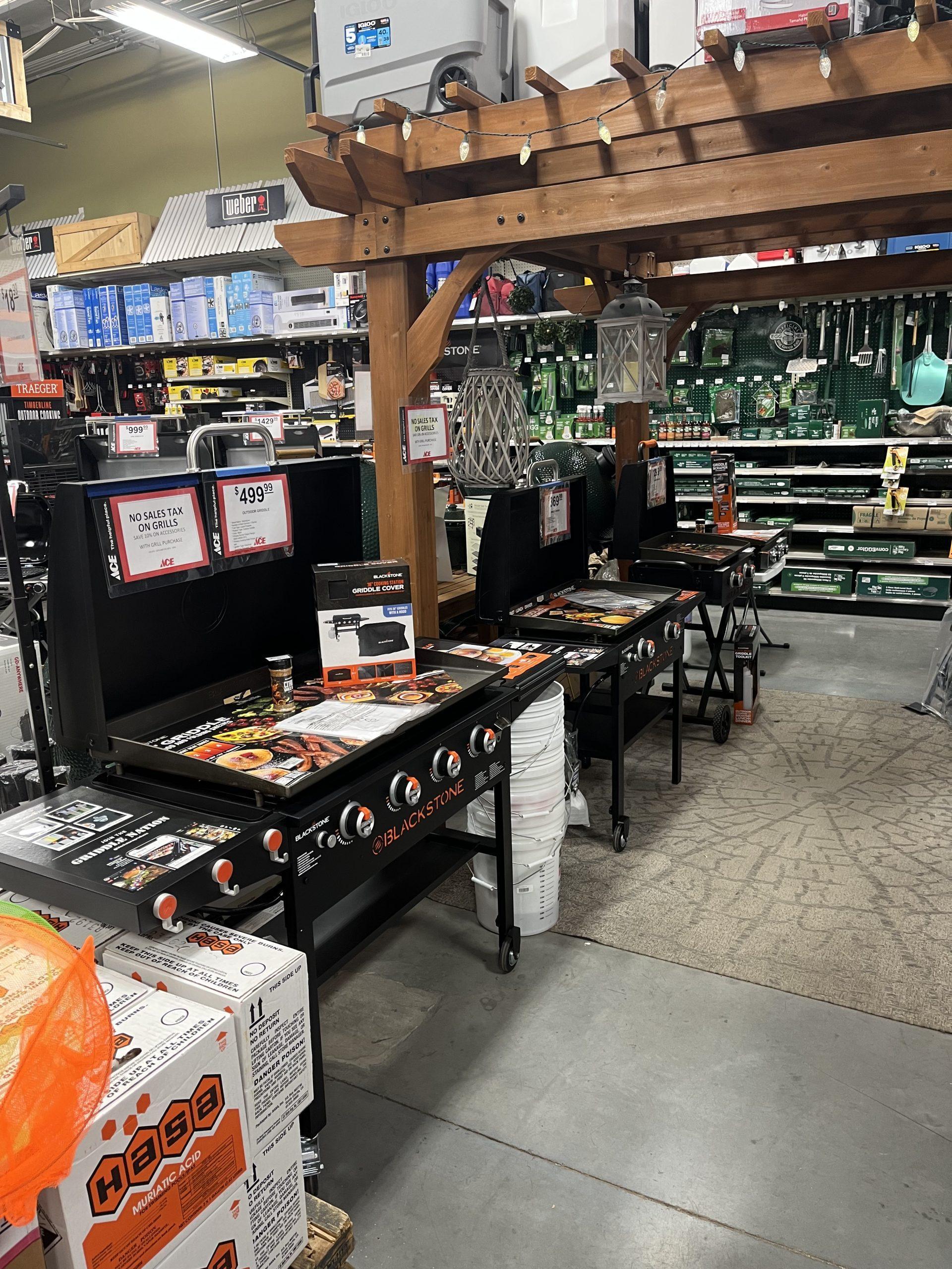 GRILLS, GRILLS, GRILLS on sale this weekend! Kabats Ace