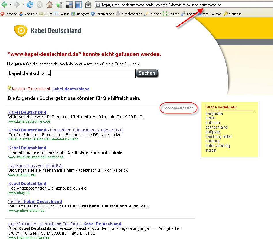 Kabel Deutschland verbiegt DNS System Der Kabel Blog