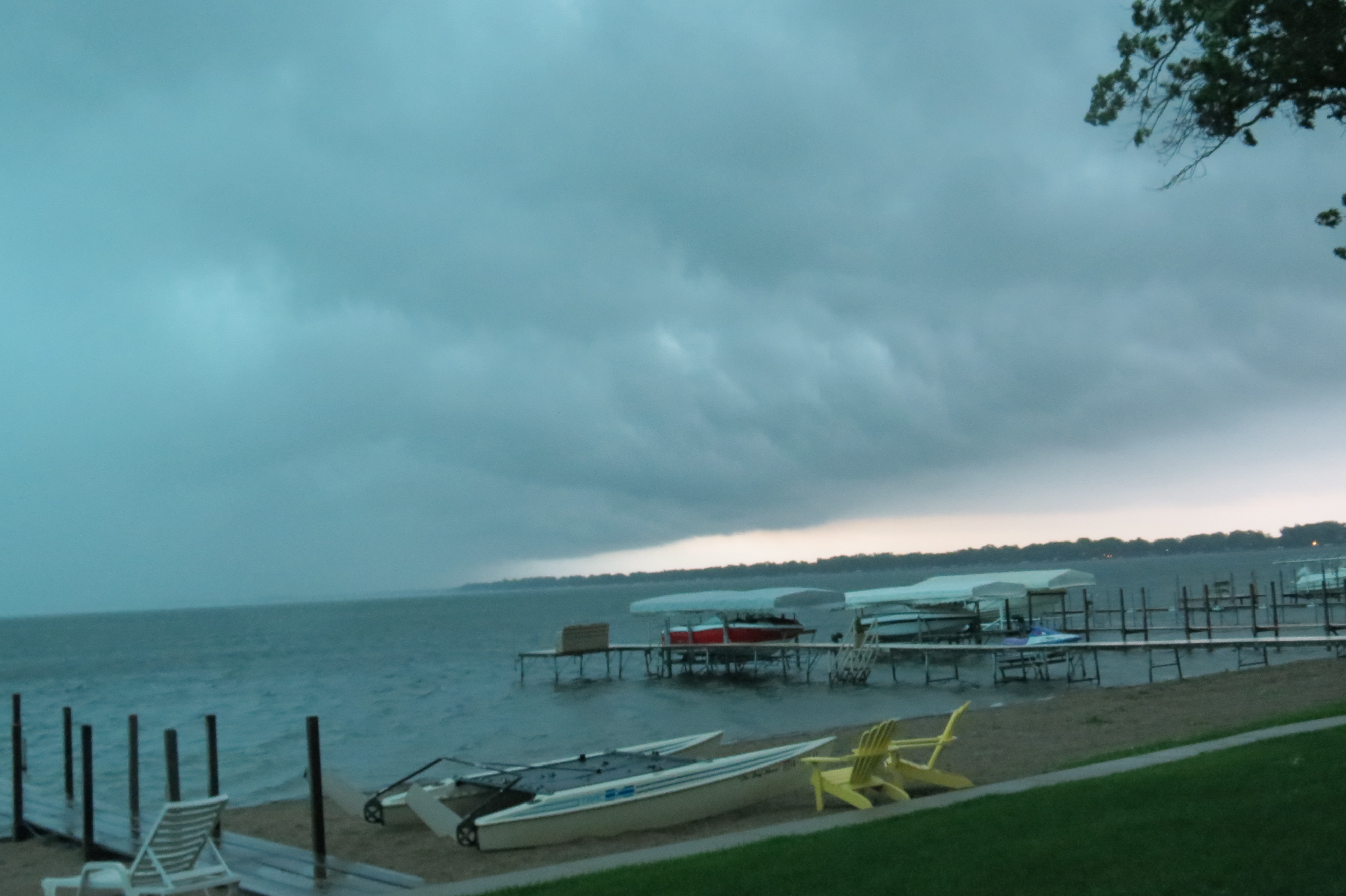 Big Spirit Lake Storm Damage Kabele's Trading Post