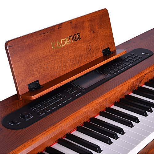 Brown Wooden Stand Digital Piano 88 fully weighted keys Kadence