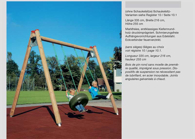 Schaukel – Kaderli AG – Gartenbau