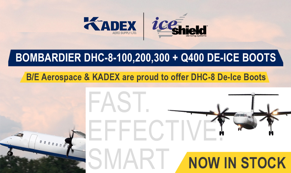 DHC8 DeIce Boots KADEX Aero Supply Aircraft Parts & Service