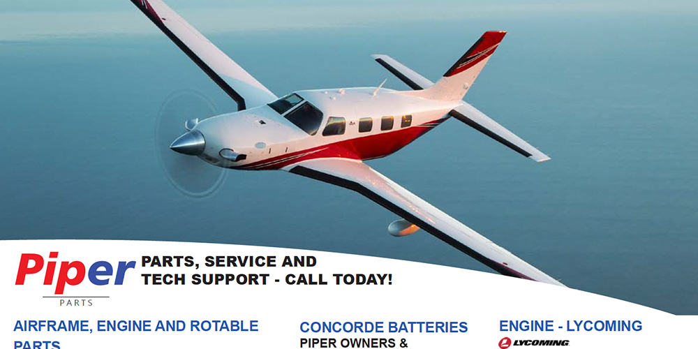 Piper Parts Featured Items KADEX Aero Supply Aircraft Parts & Service
