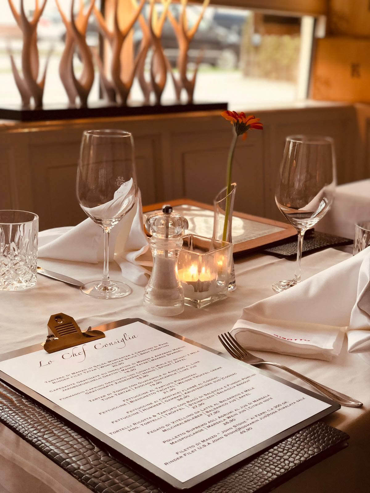 Das Ristorante Risotto in Neuhausen