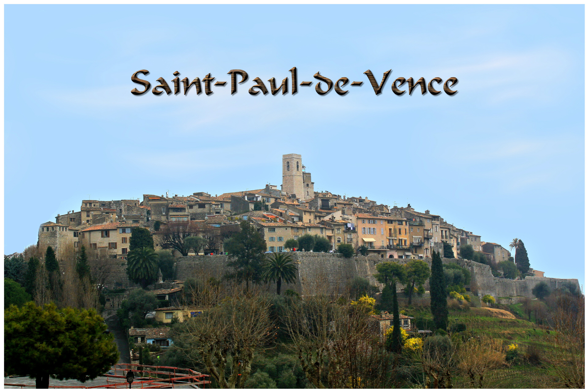Künstlerstädte SaintPaul und Èze Village