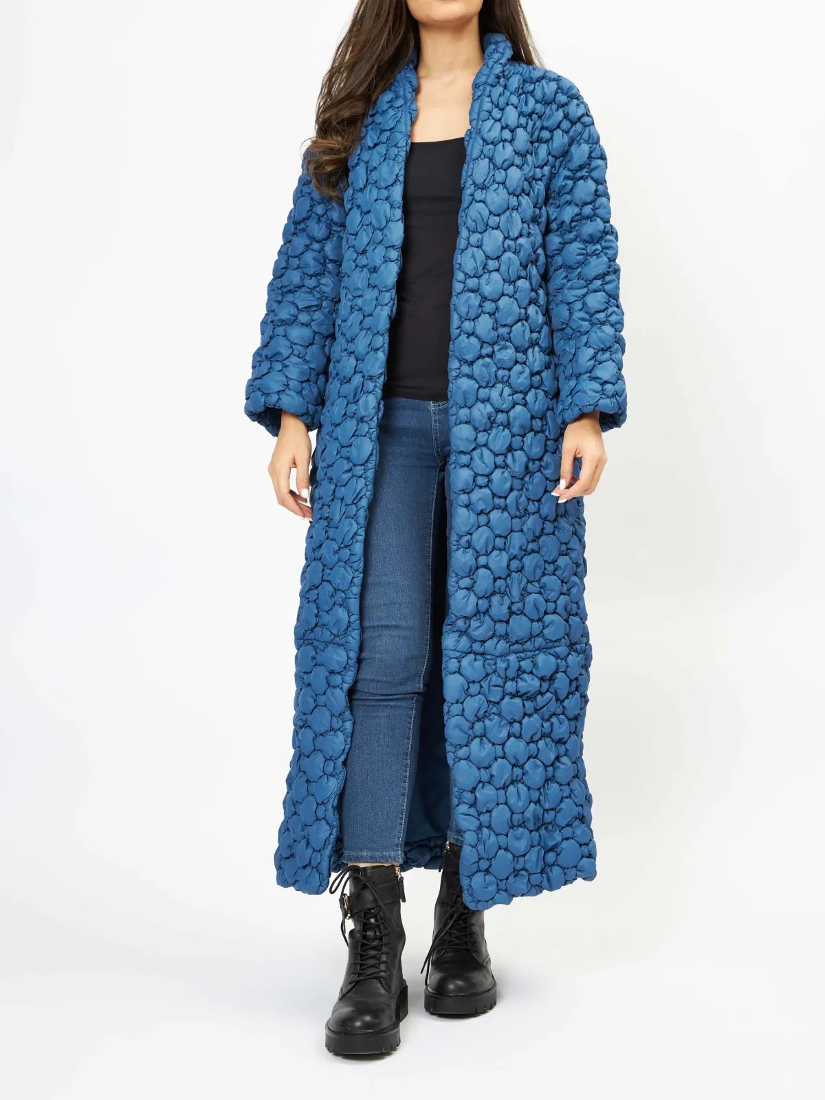 Blue Bubble Coat KAF BY KAF