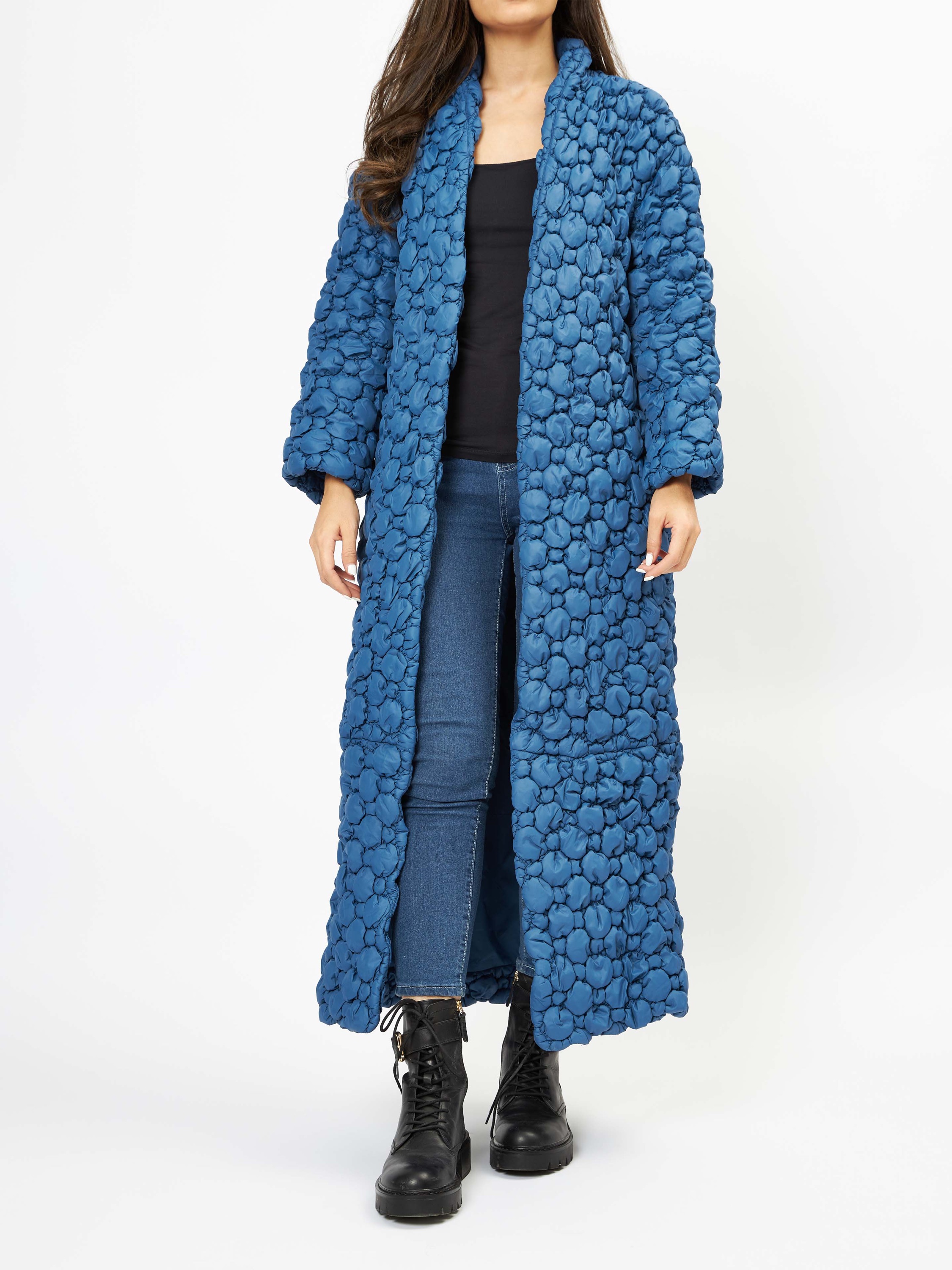 Blue Bubble Coat KAF BY KAF
