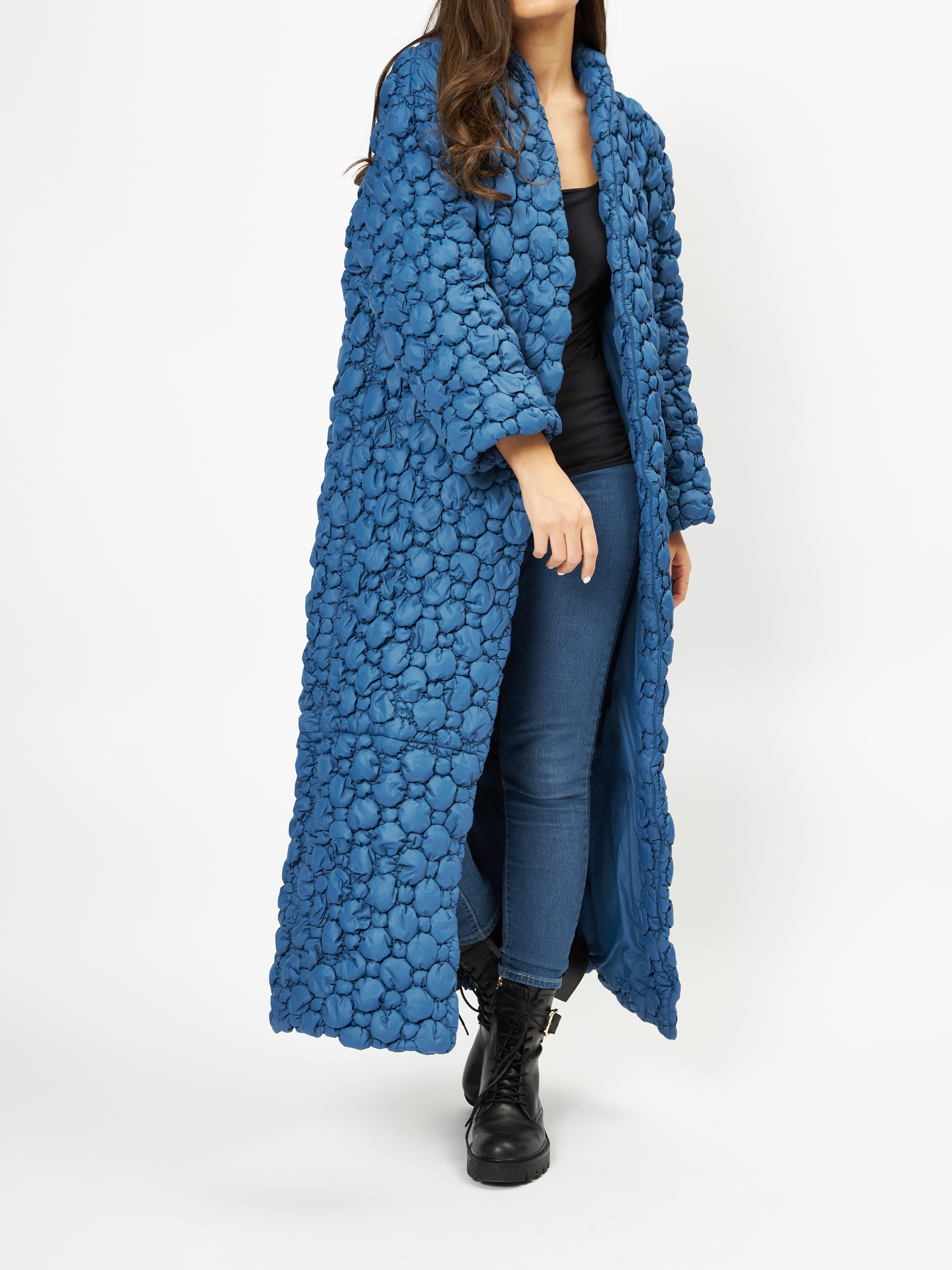 Blue Bubble Coat KAF BY KAF