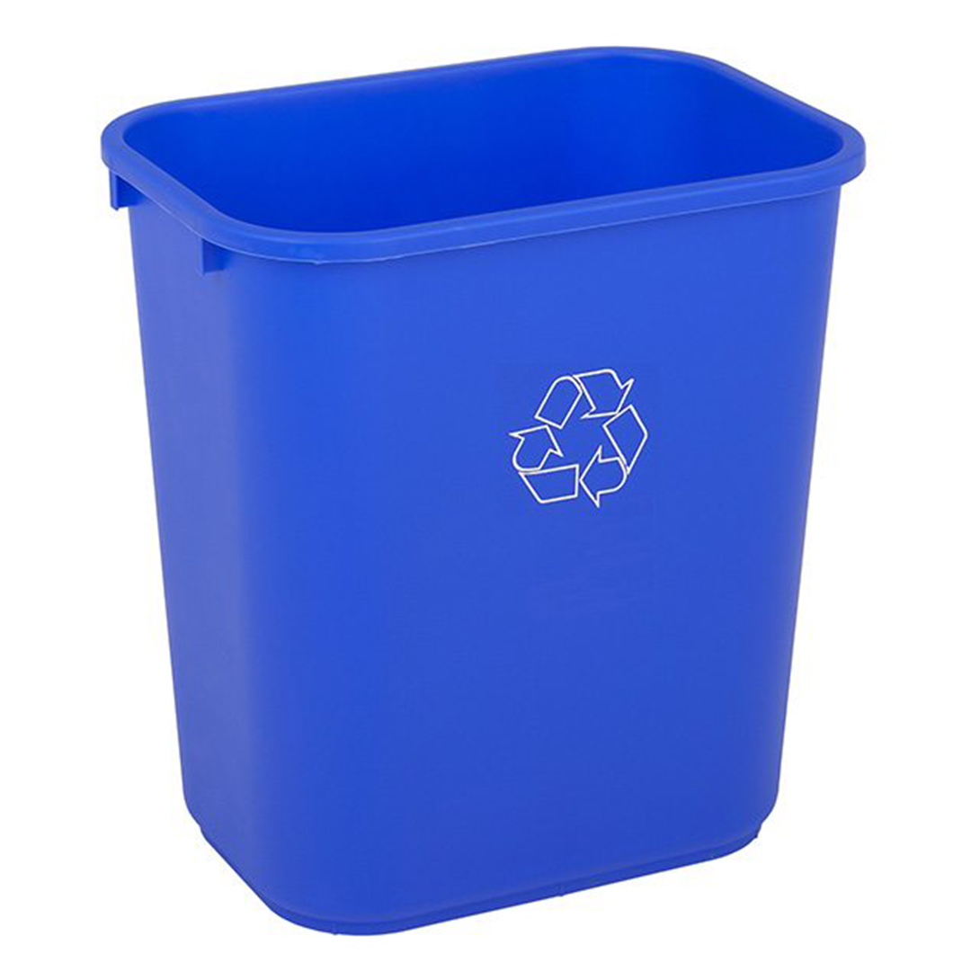 WASTE HUSKEE RECEPTACLE MEDIUM RECYCLING WASTEBASKETS Kaffkleen