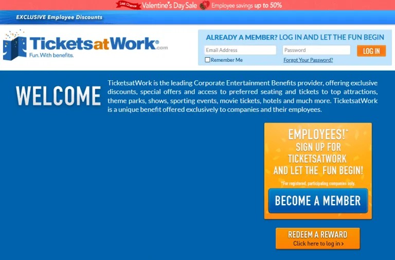 Best Tickets at Work Promo Code, Coupons & Discounts
