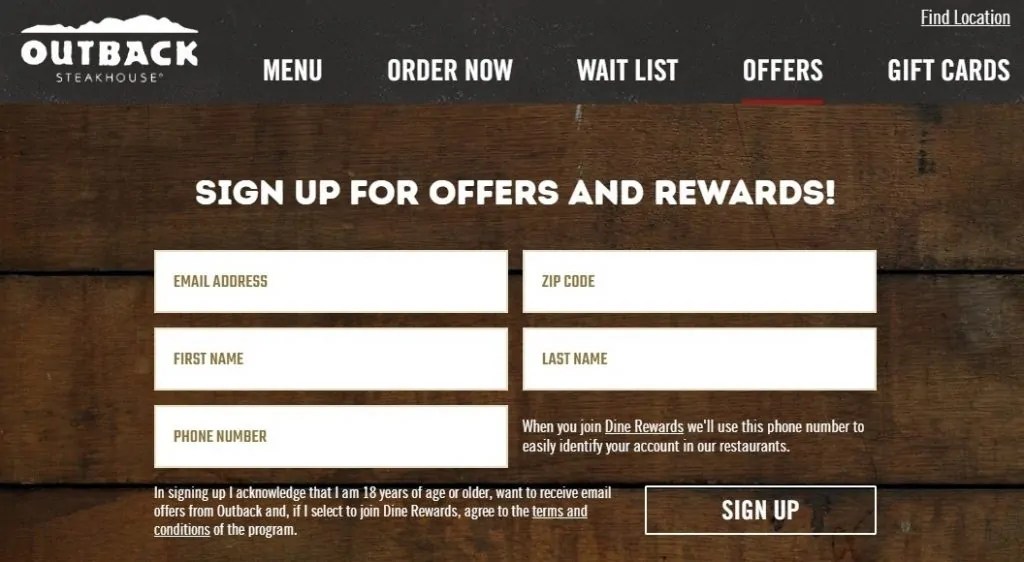 Outback Promo Code 2025 Benny Cecelia