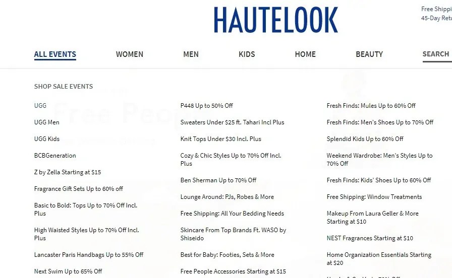 Top HauteLook Discount Code & Coupons