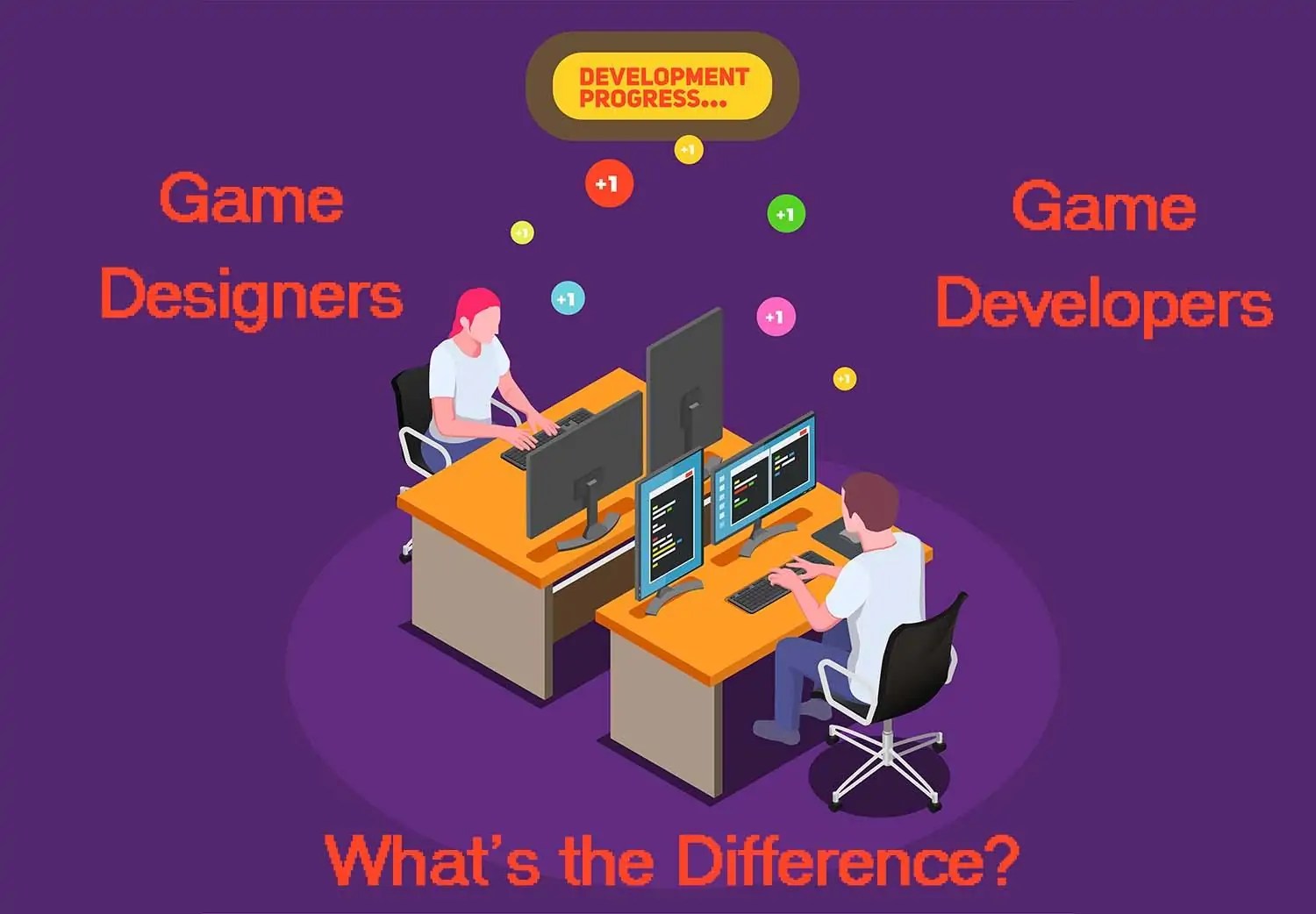What's the Difference Between a Game Designer & Developer?
