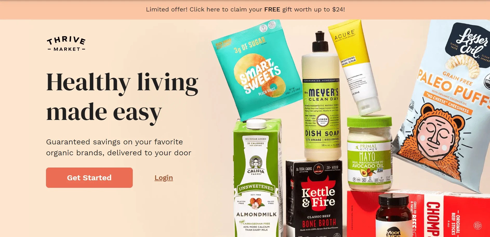 Top Thrive Market Coupon & Promo Codes