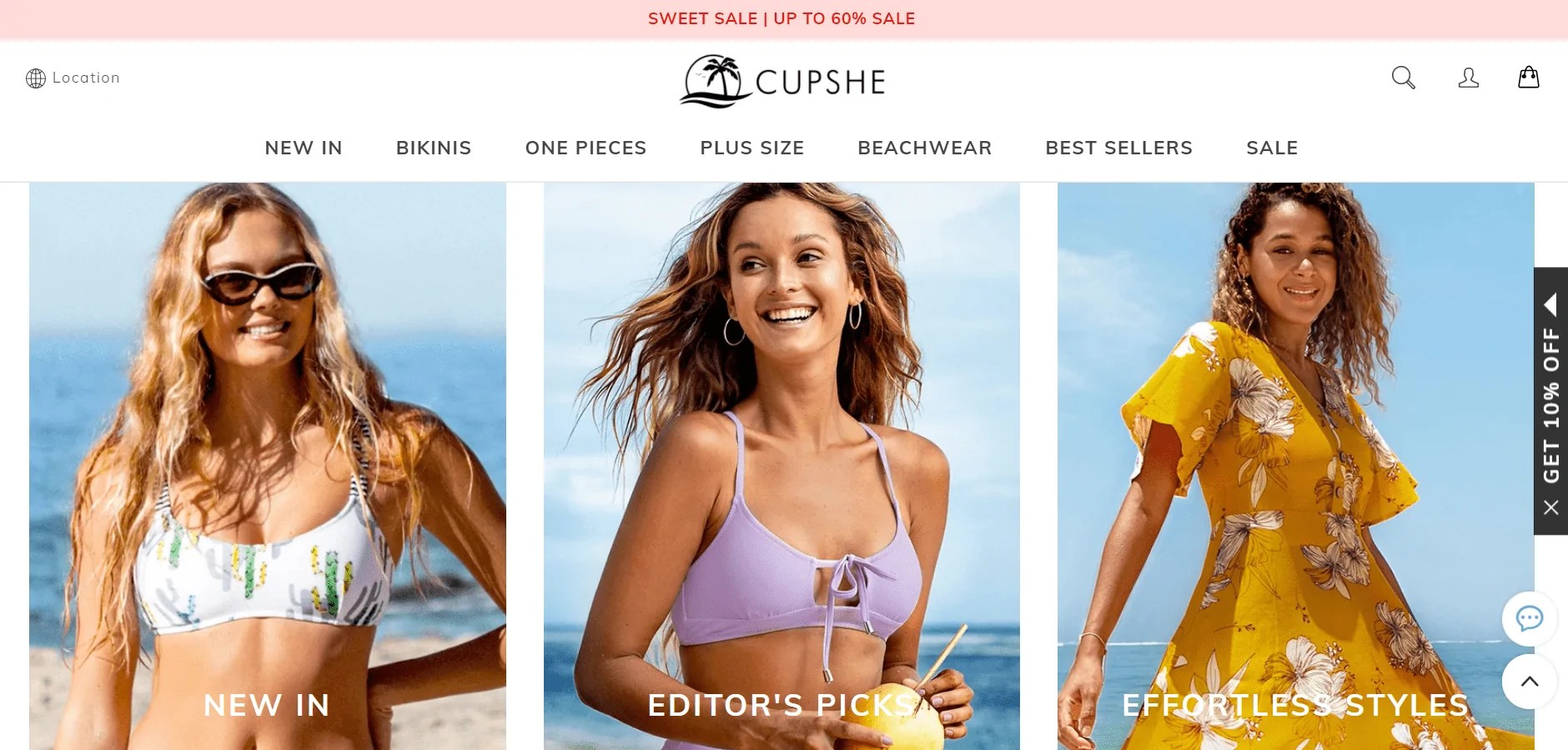 Top Cupshe Discount Code & Coupons