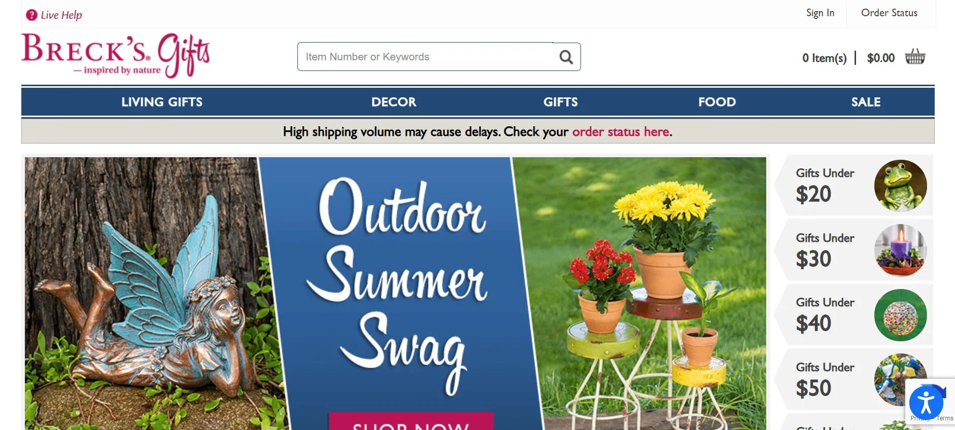 Top Breck's Gifts Coupon & Promo Codes