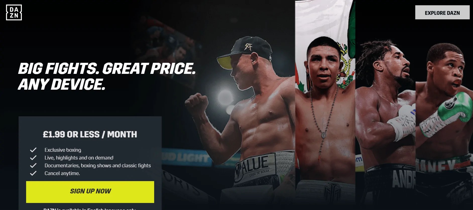 Best DAZN Trial Coupon & Promo Codes