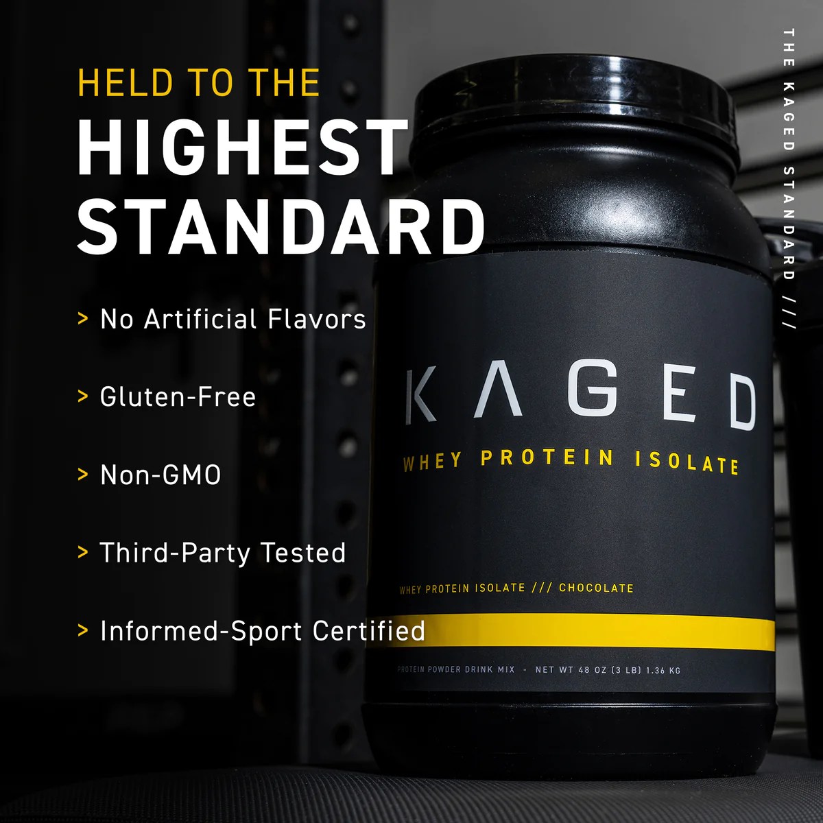 Kaged Whey Protein Isolate Kaged India