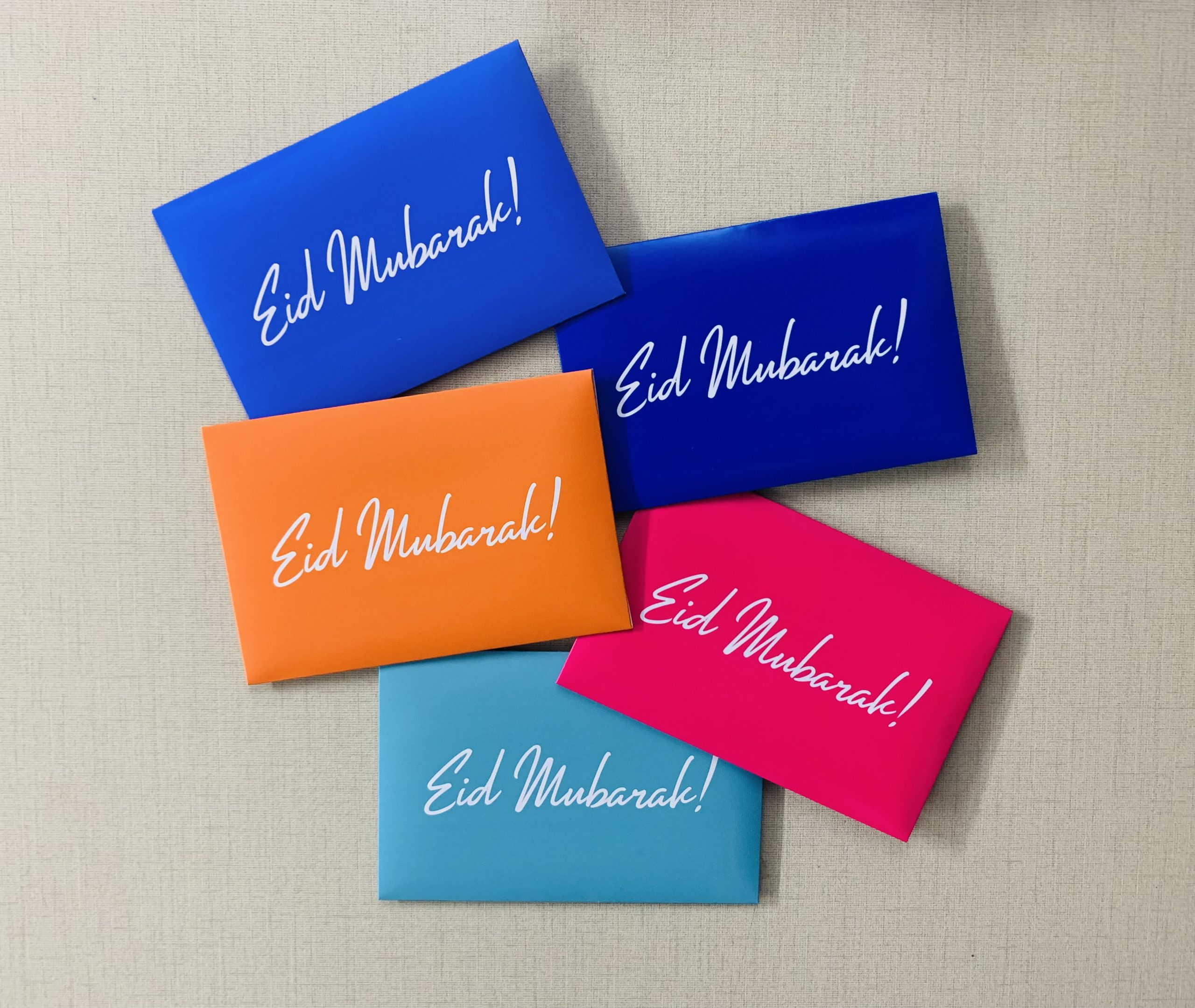 Solid Color Eid Envelopes Kaghaz Pakistan
