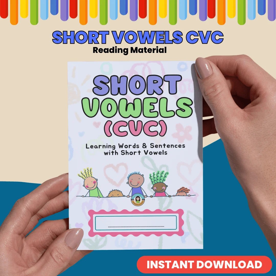 SHORT VOWELS (CVC) – WORDS AND SENTENCES - Kaguro Ph