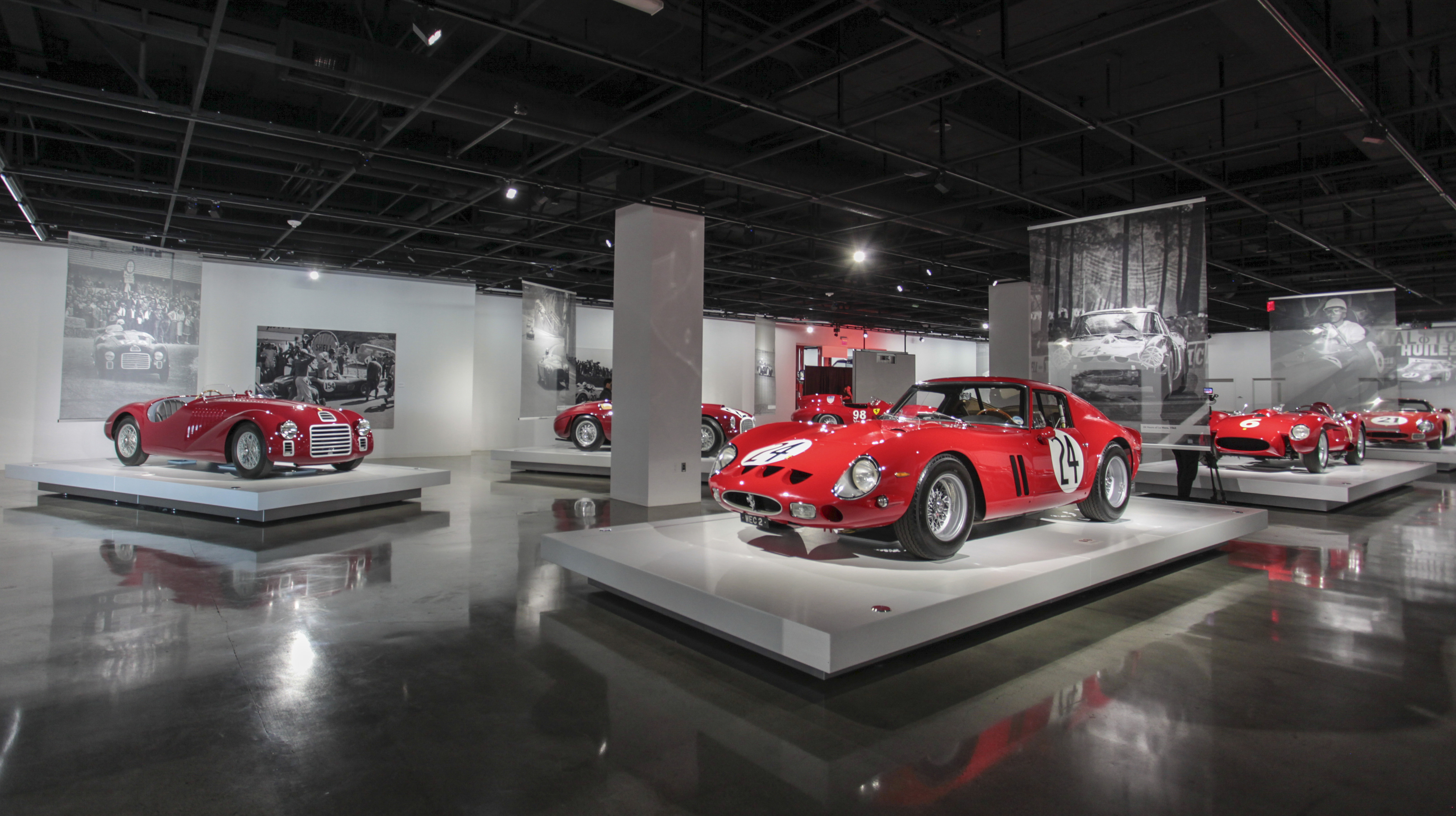 WORLD'S RAREST AND FINEST FERRARIS NOW ON DISPLAY AT THE PETERSEN