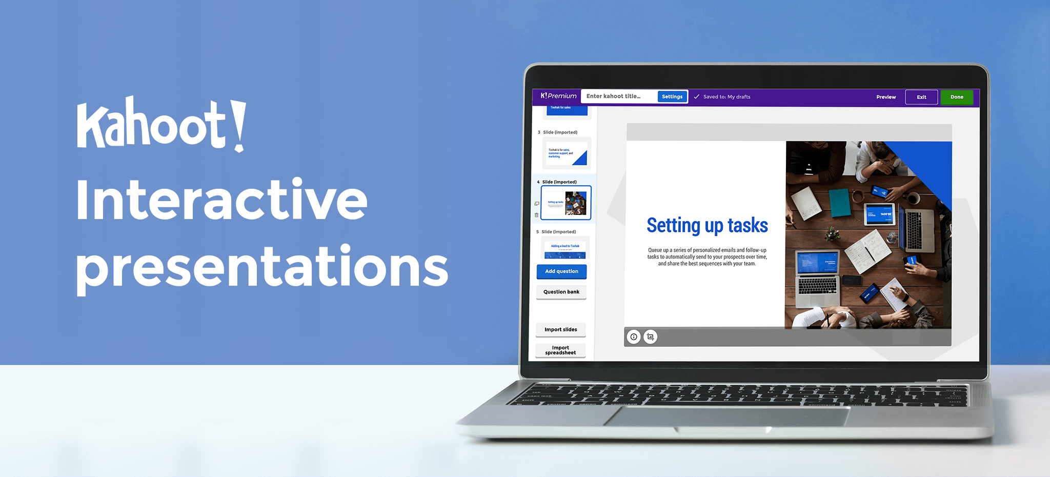 Kahoot! launches new interactive presentations feature to make any