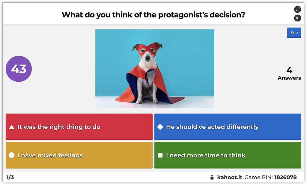5 tips to spark virtual discussion in the classroom Kahoot!