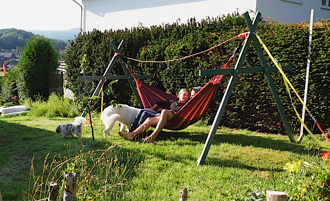 Hängematte Gestell DIY Bauanleitung PDF KaiGuy