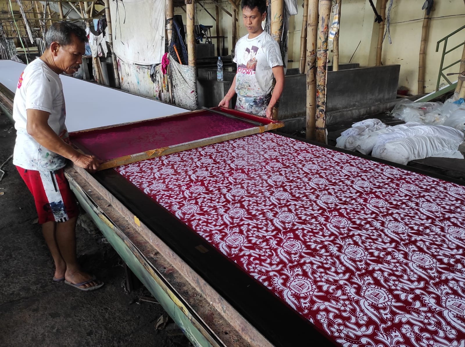 Pabrik Kain Batik printing langsung dari Solo Produsen Kain Batik