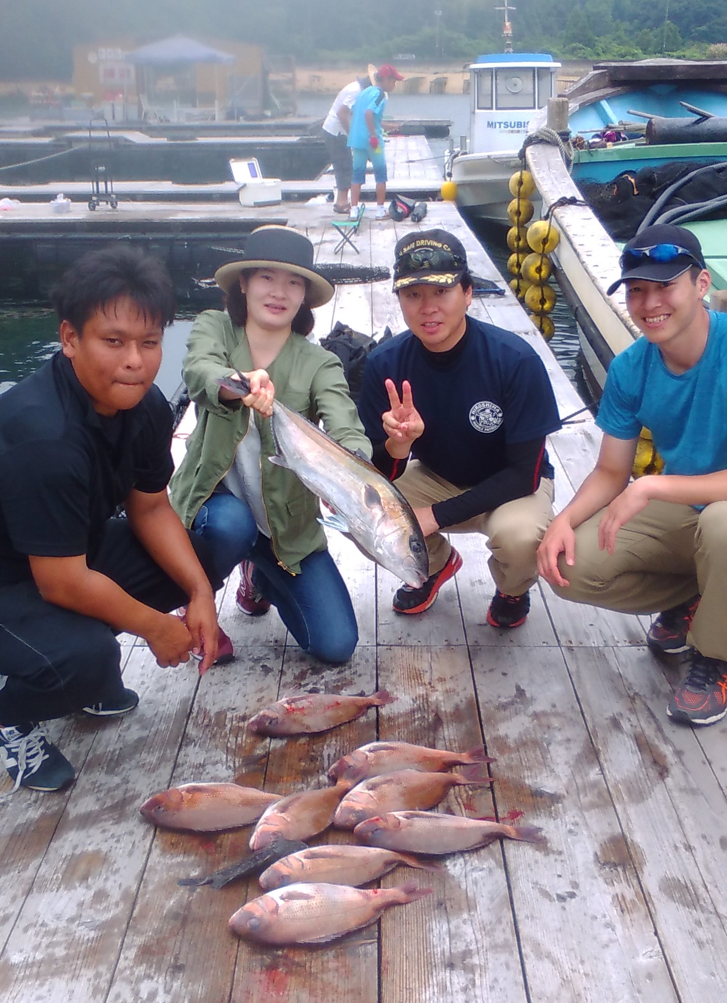 釣果情報 広島 海上釣り堀 海遊
