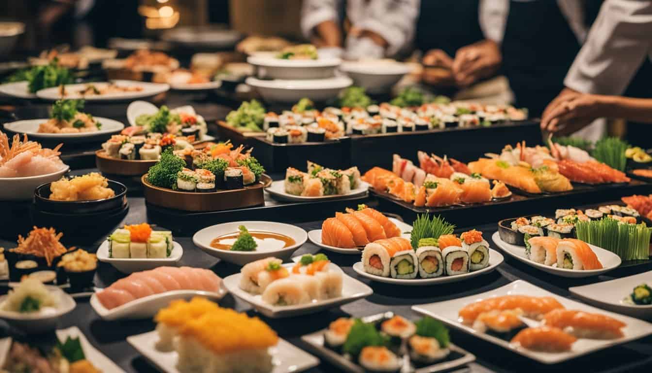 Japanese Buffet Singapore A Culinary Adventure of Unlimited Sushi