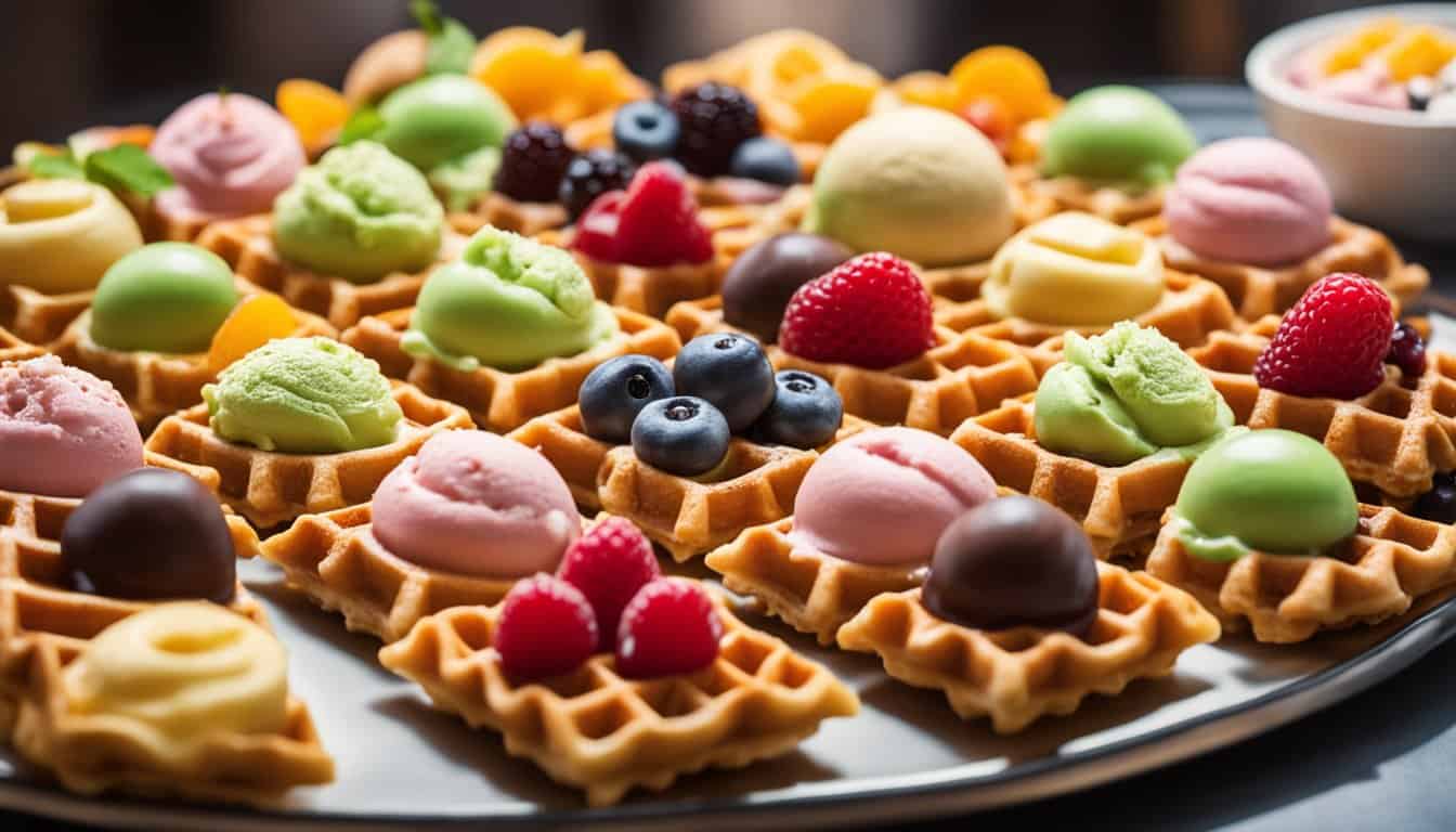 Ice Cream Waffles in Singapore A Sweet and Delicious Treat
