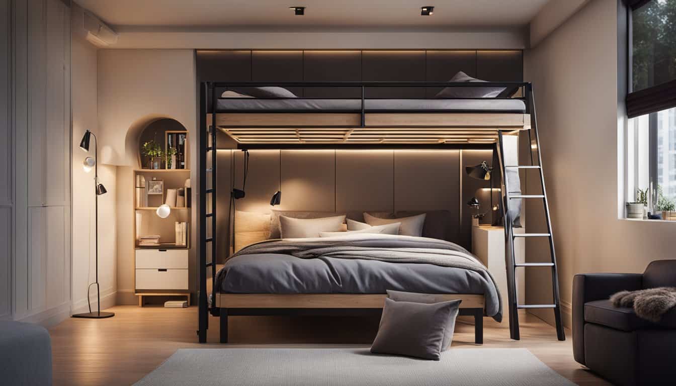 Loft Bed Singapore Maximizing Space in Your Bedroom Kaizenaire